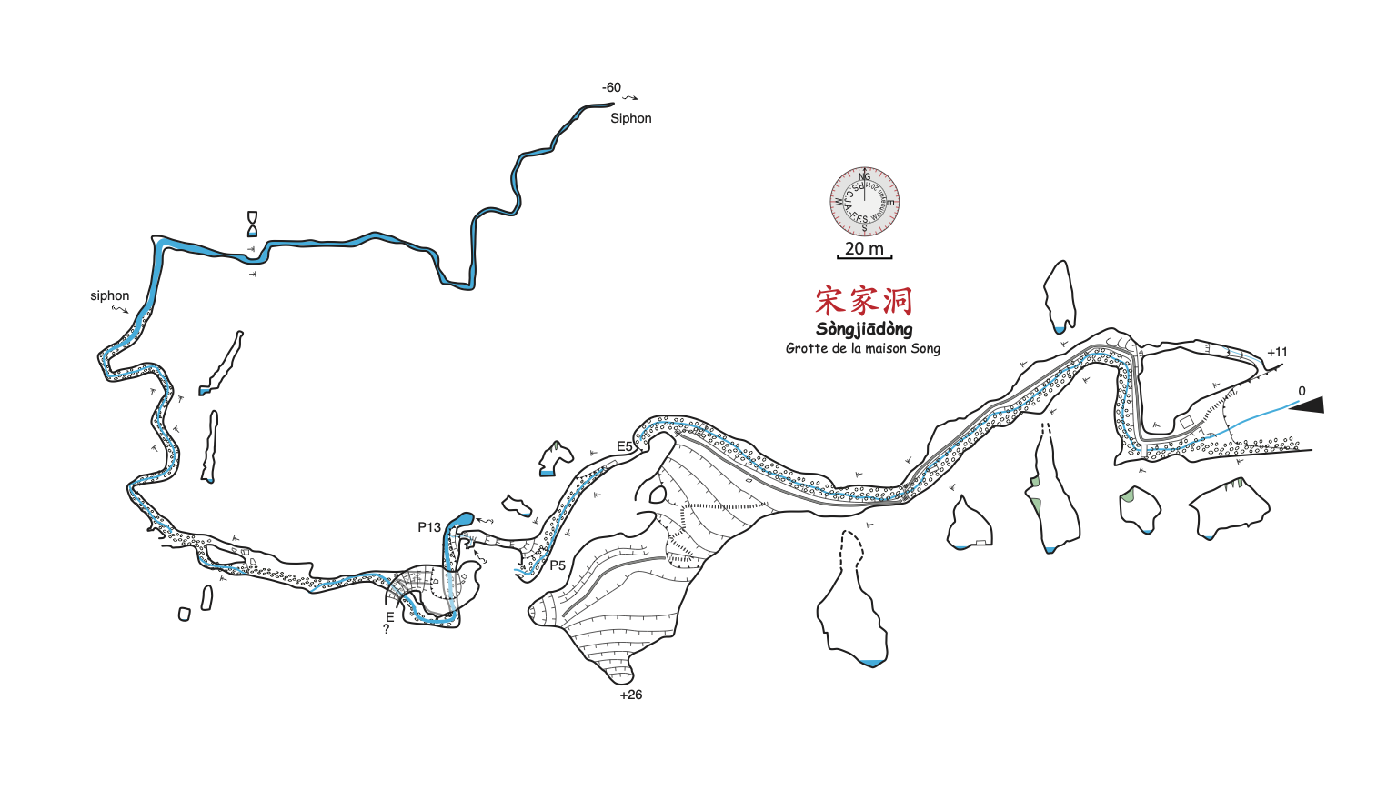 topographie Songjiadong 宋家洞