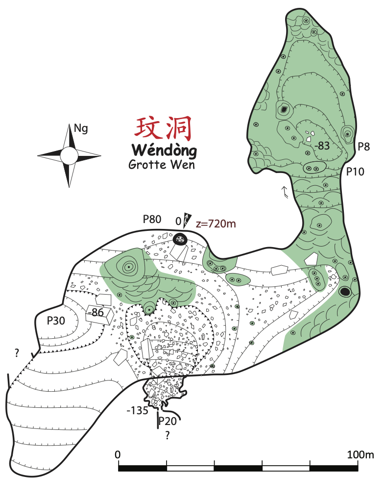 topographie Wendong 温洞