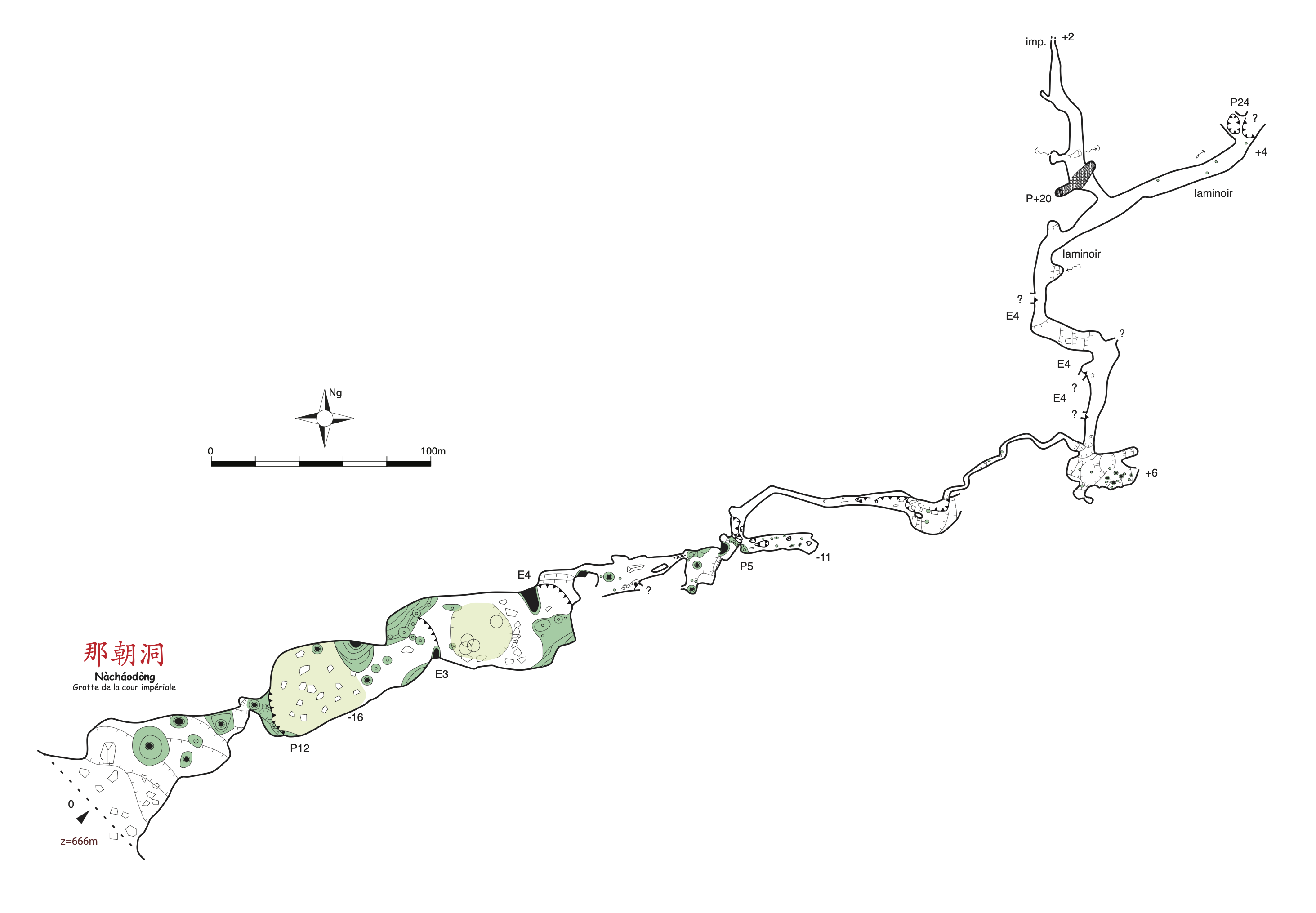 topographie Nachaodong 那朝洞