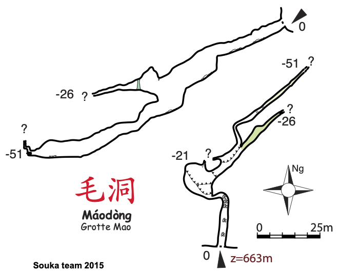 topographie Maodong 毛洞