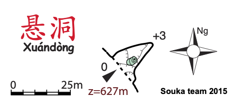 topographie Xuandong 悬洞