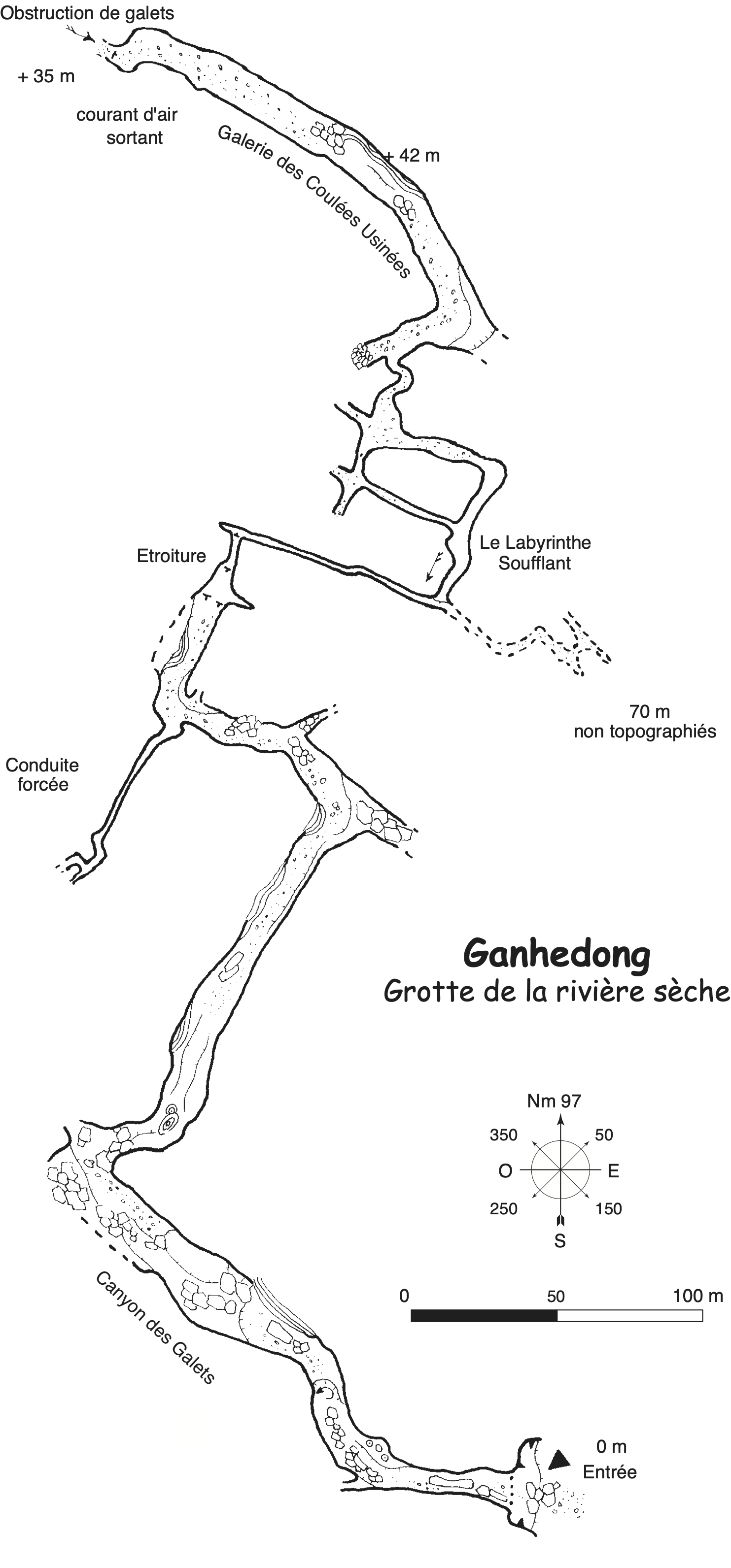 topographie Ganhedong 干河洞