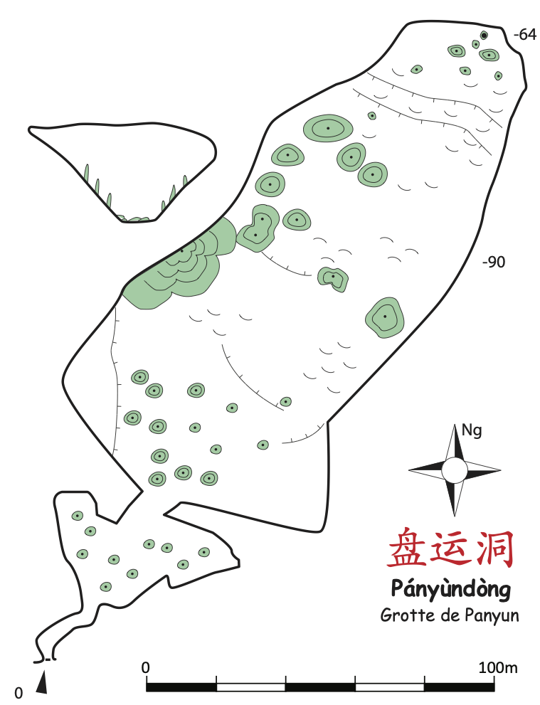 topographie Panyundong 盘运洞