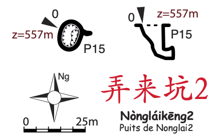 topographie Nonglaikeng 2 弄来坑2