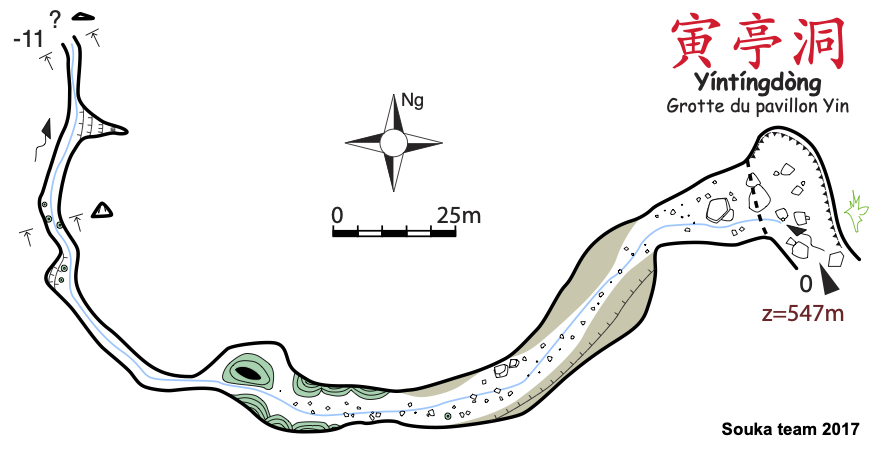 topographie Yintingdong 寅亭洞