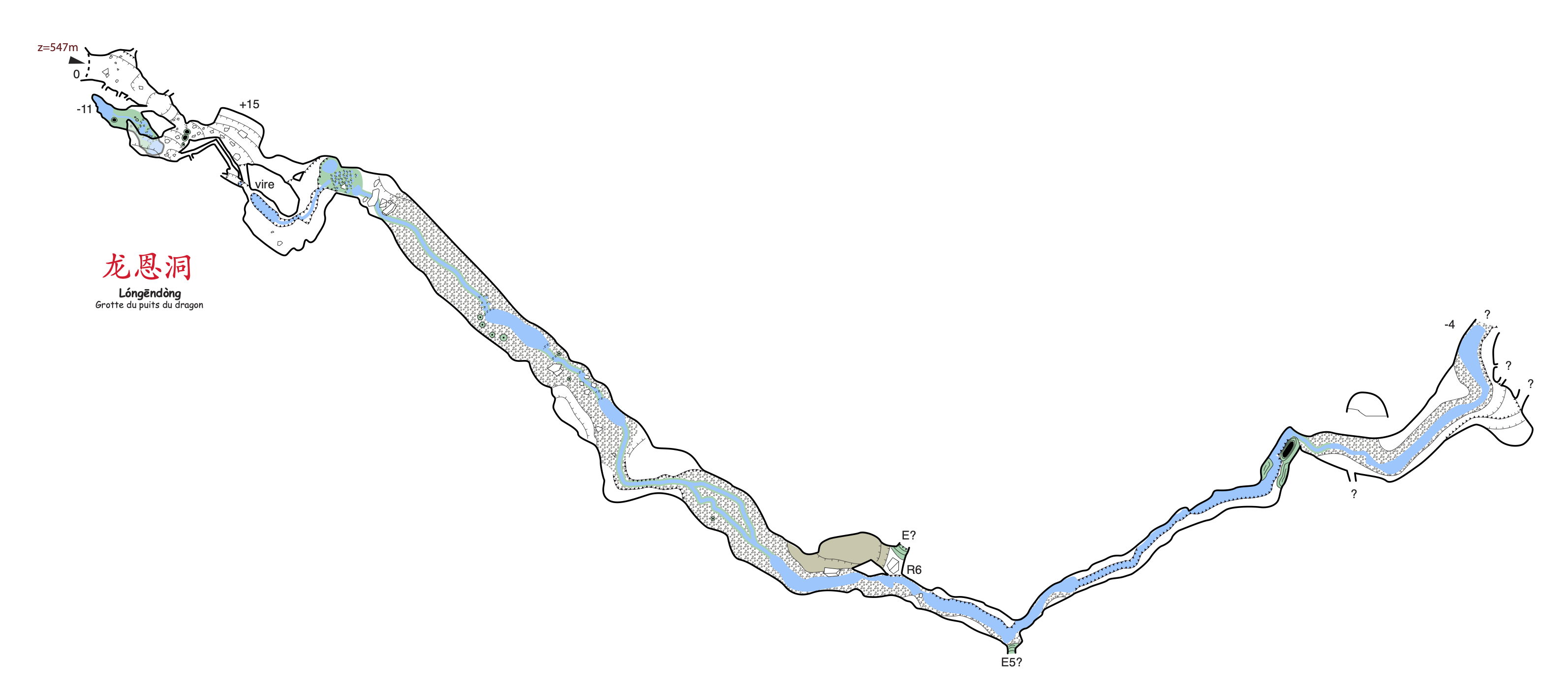 topographie Longendong 龙恩洞