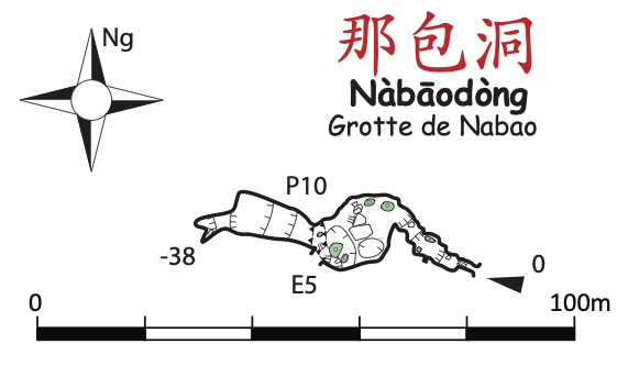 topographie Nabaodong 那包洞
