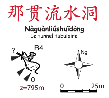 topographie Naguanliushuidong 那贯流水洞 