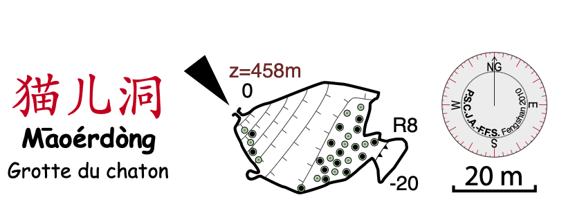 topographie Maoerdong 猫儿洞