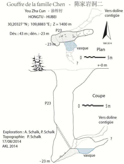 topographie Chenjiakeng 