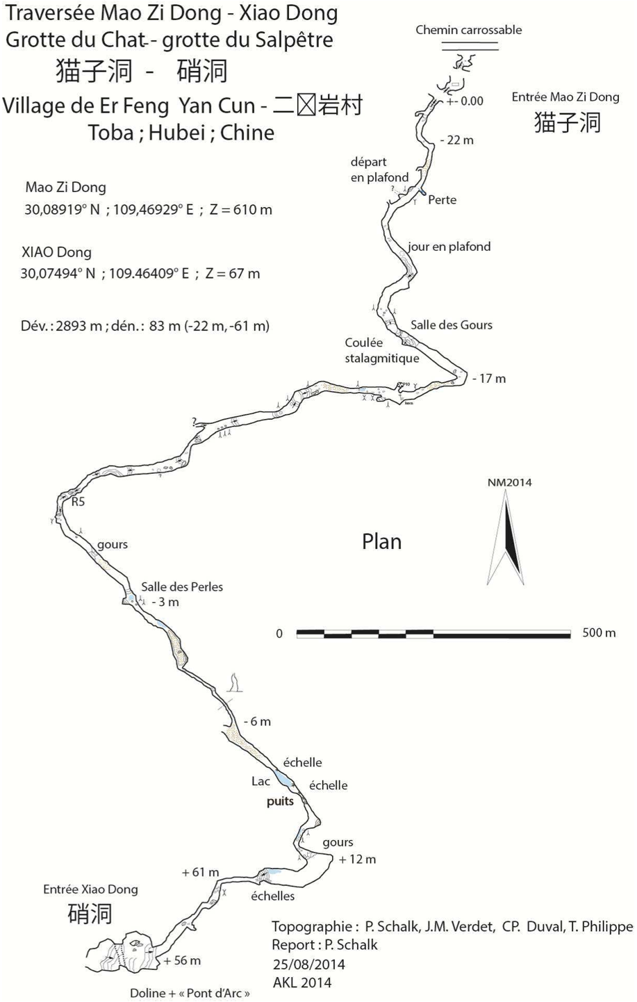 topographie Maozidong 