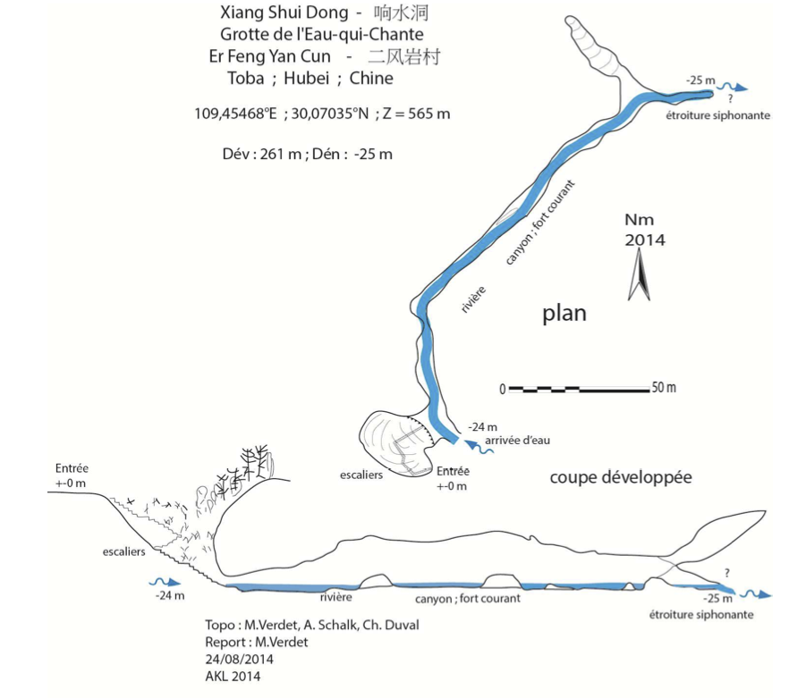 topographie Xiangshuidong 