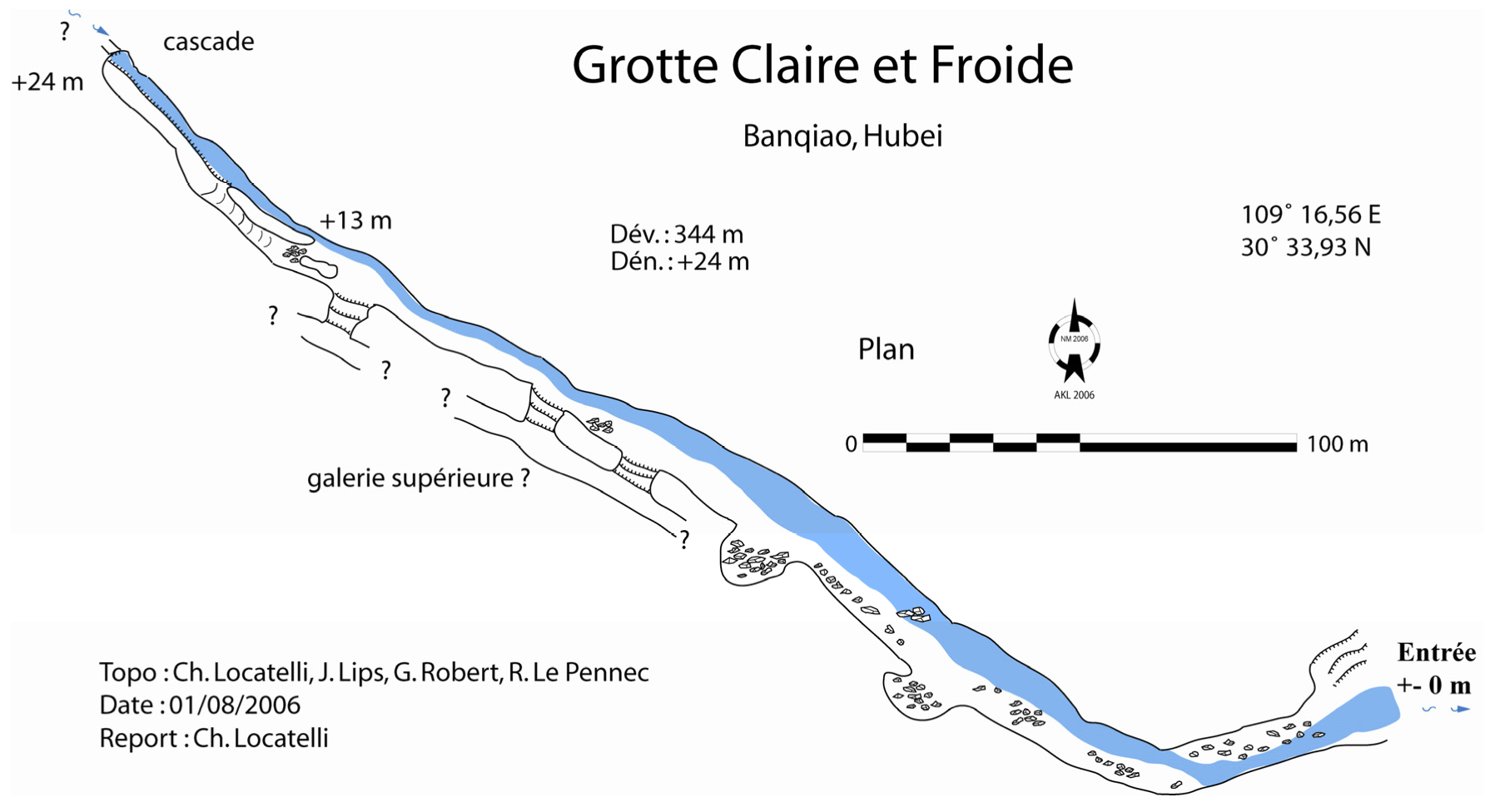 topographie Résurgence Claire et Froide 