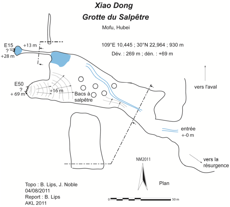 topographie Xiaodong 硝洞