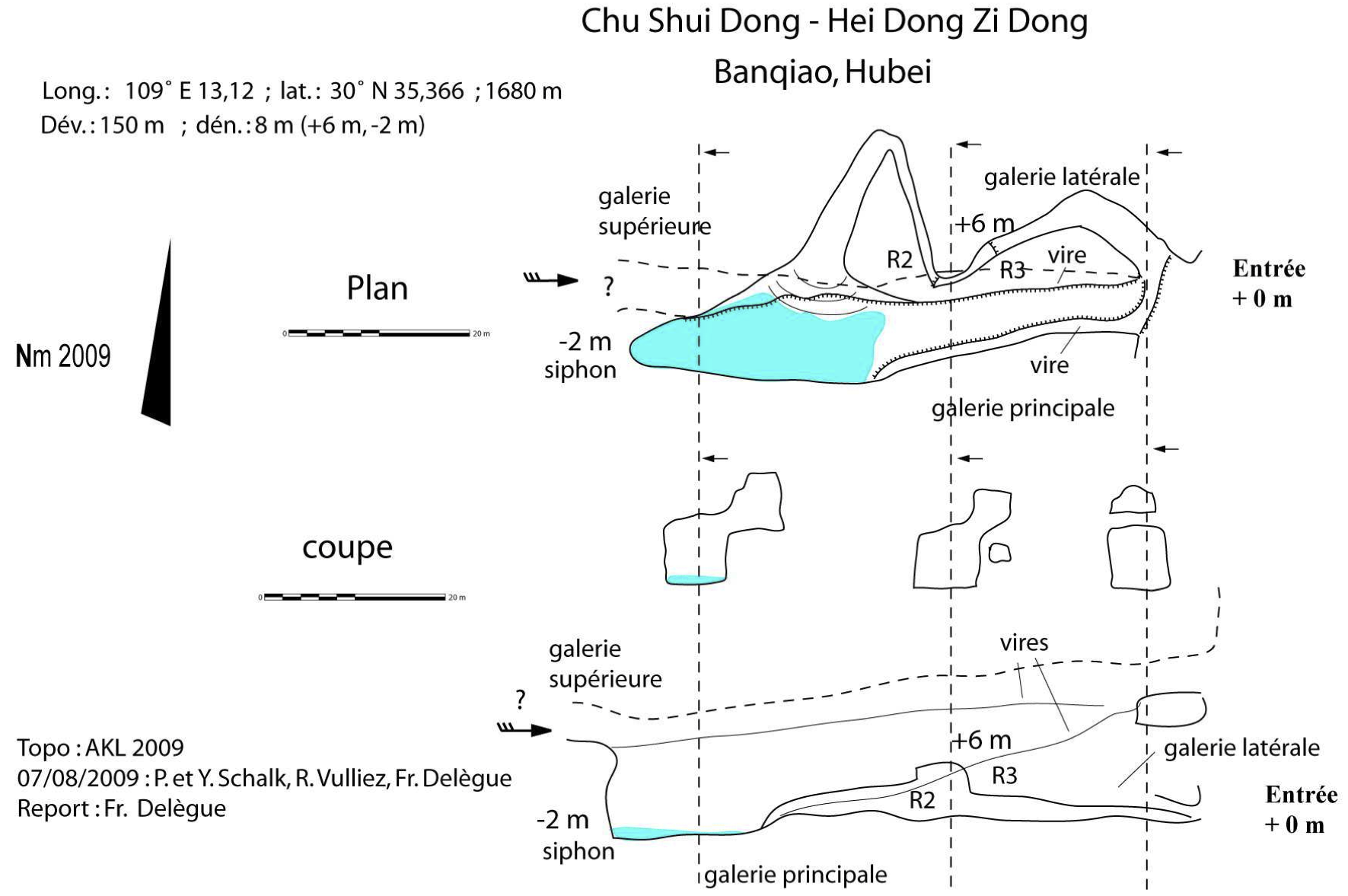 topographie Chushuidong 