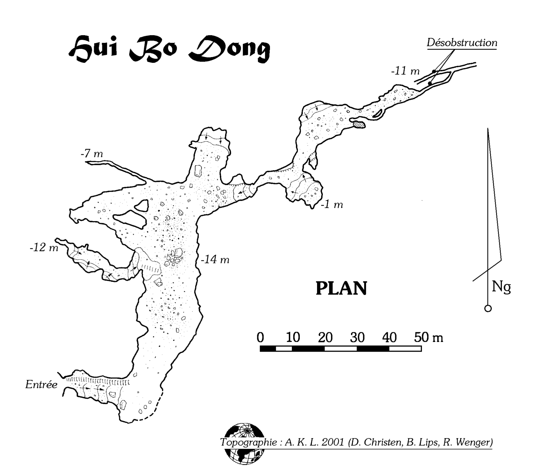 topographie Huibodong 