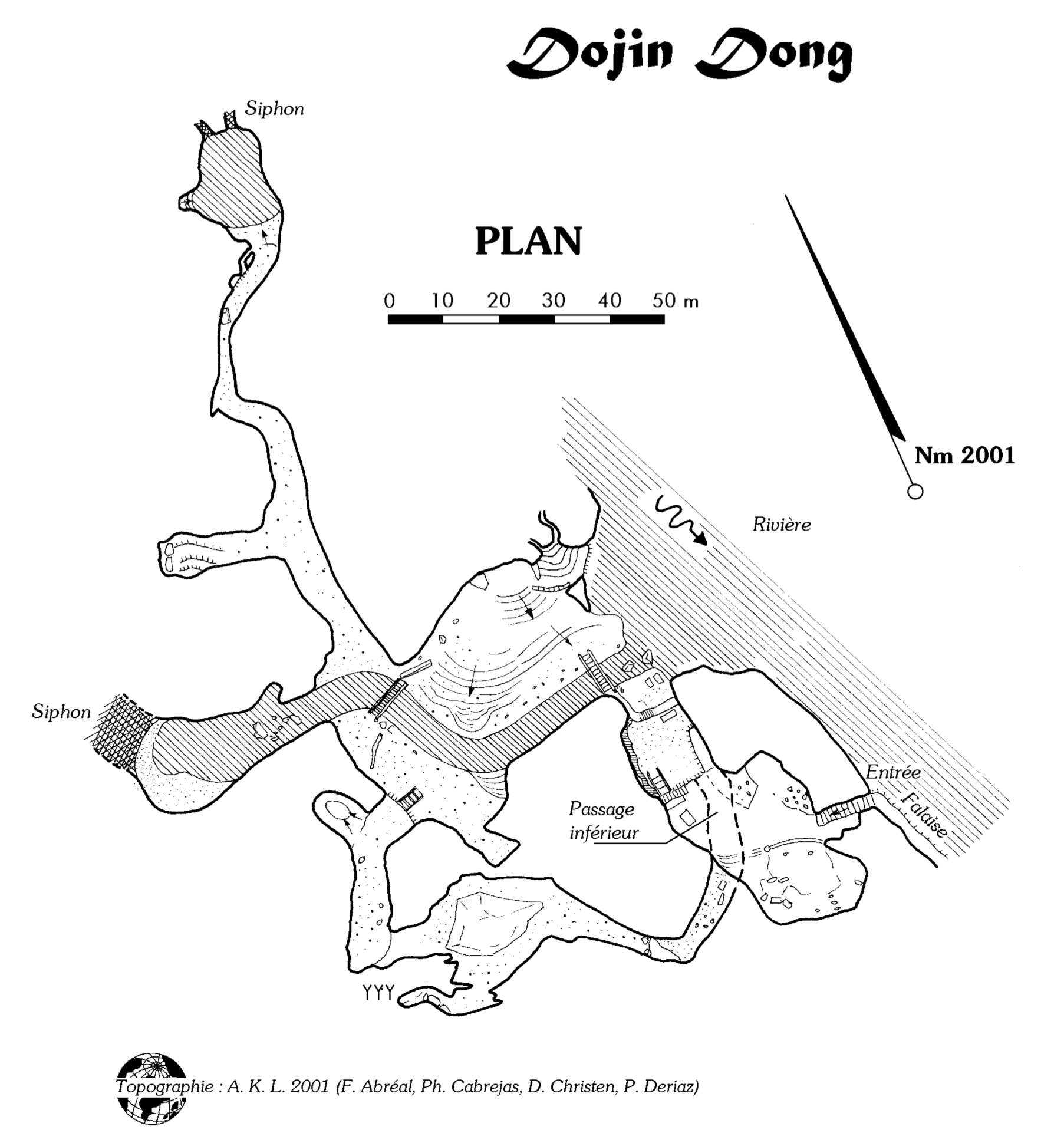 topographie Dojindong 