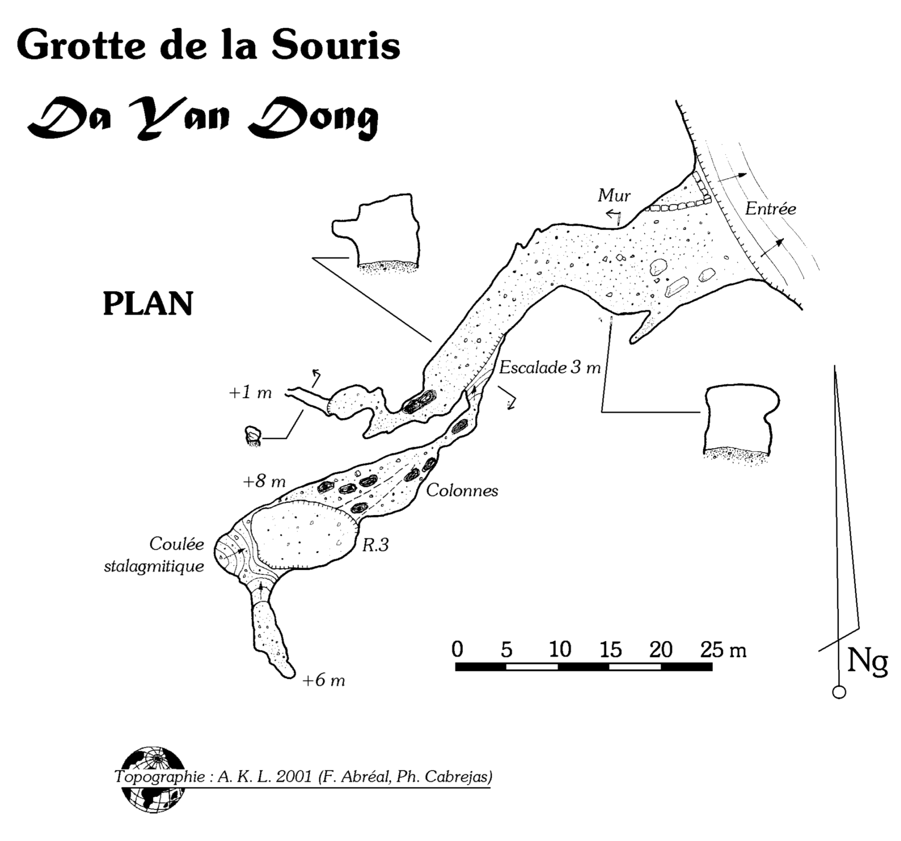 topographie Dayandong 