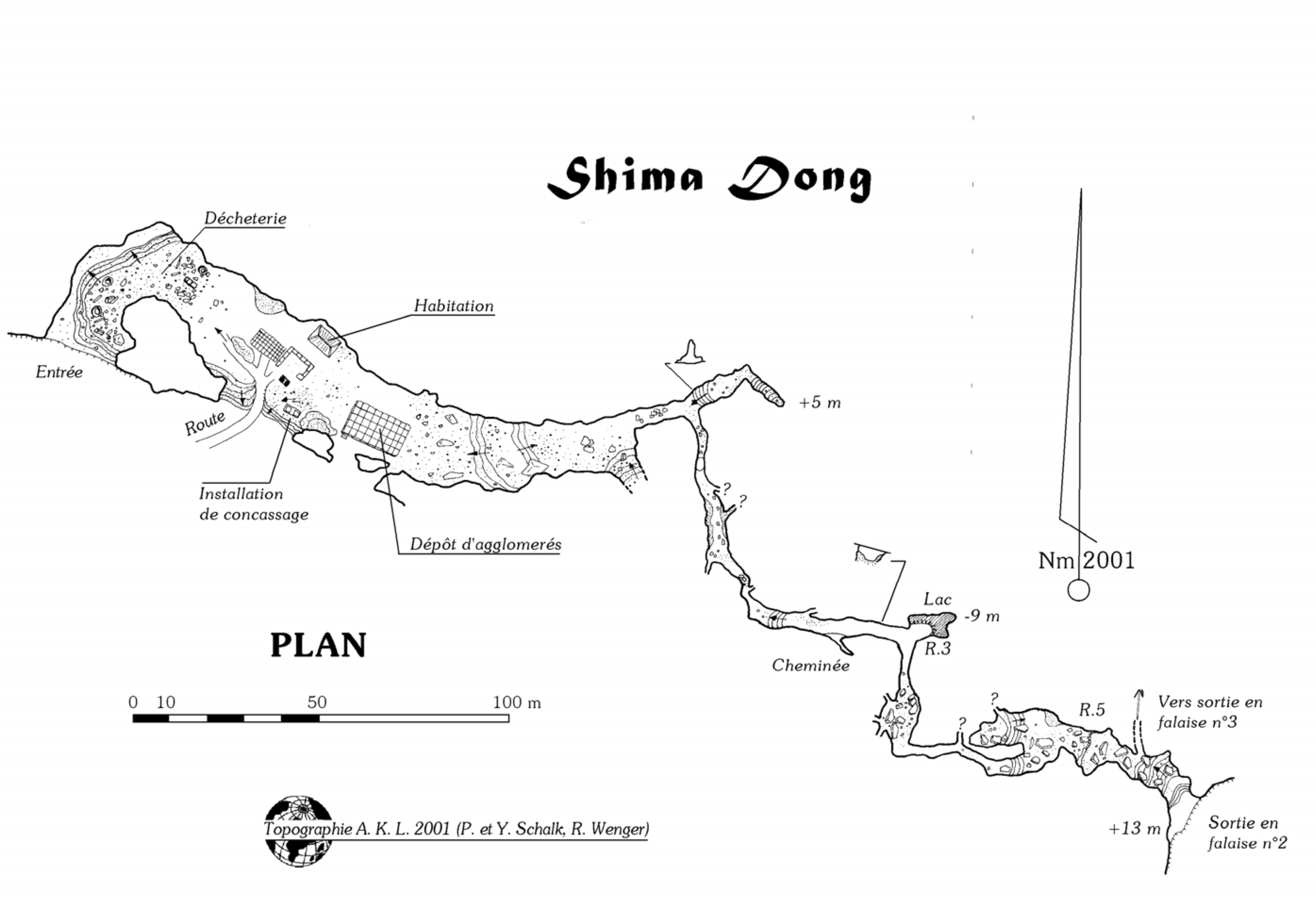 topographie Shimadong 