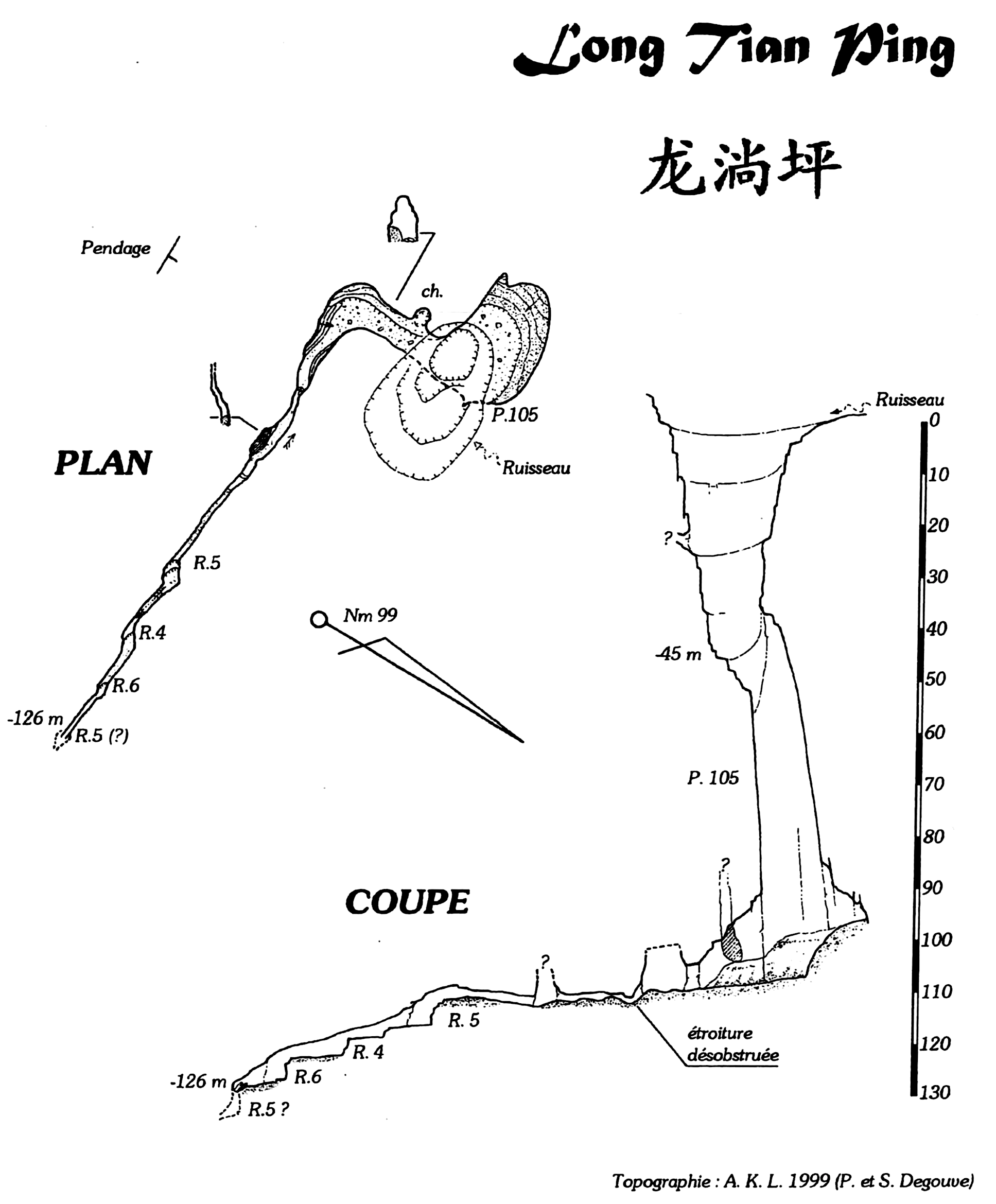 topographie Longtianping 