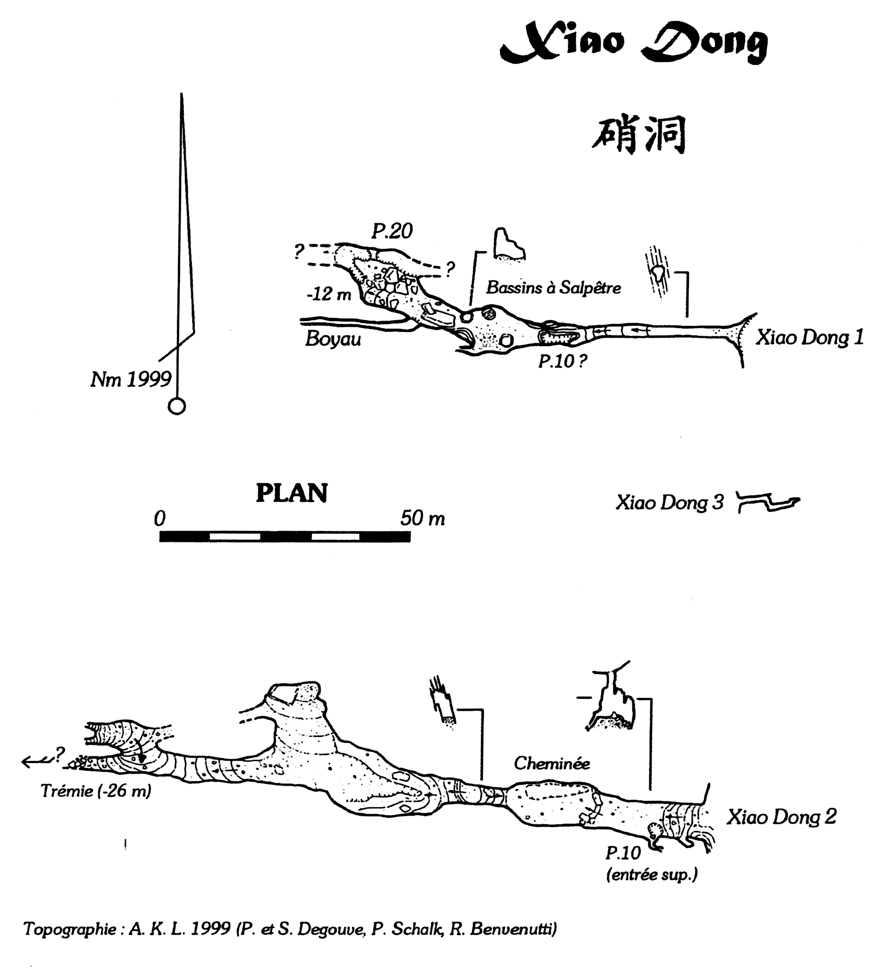 topographie Xiaodong 1 