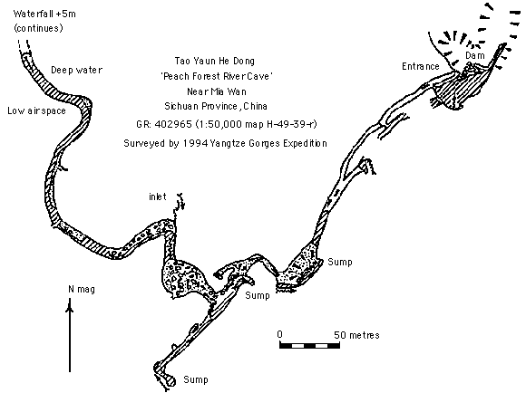 topographie Taoyuan Spring 桃源