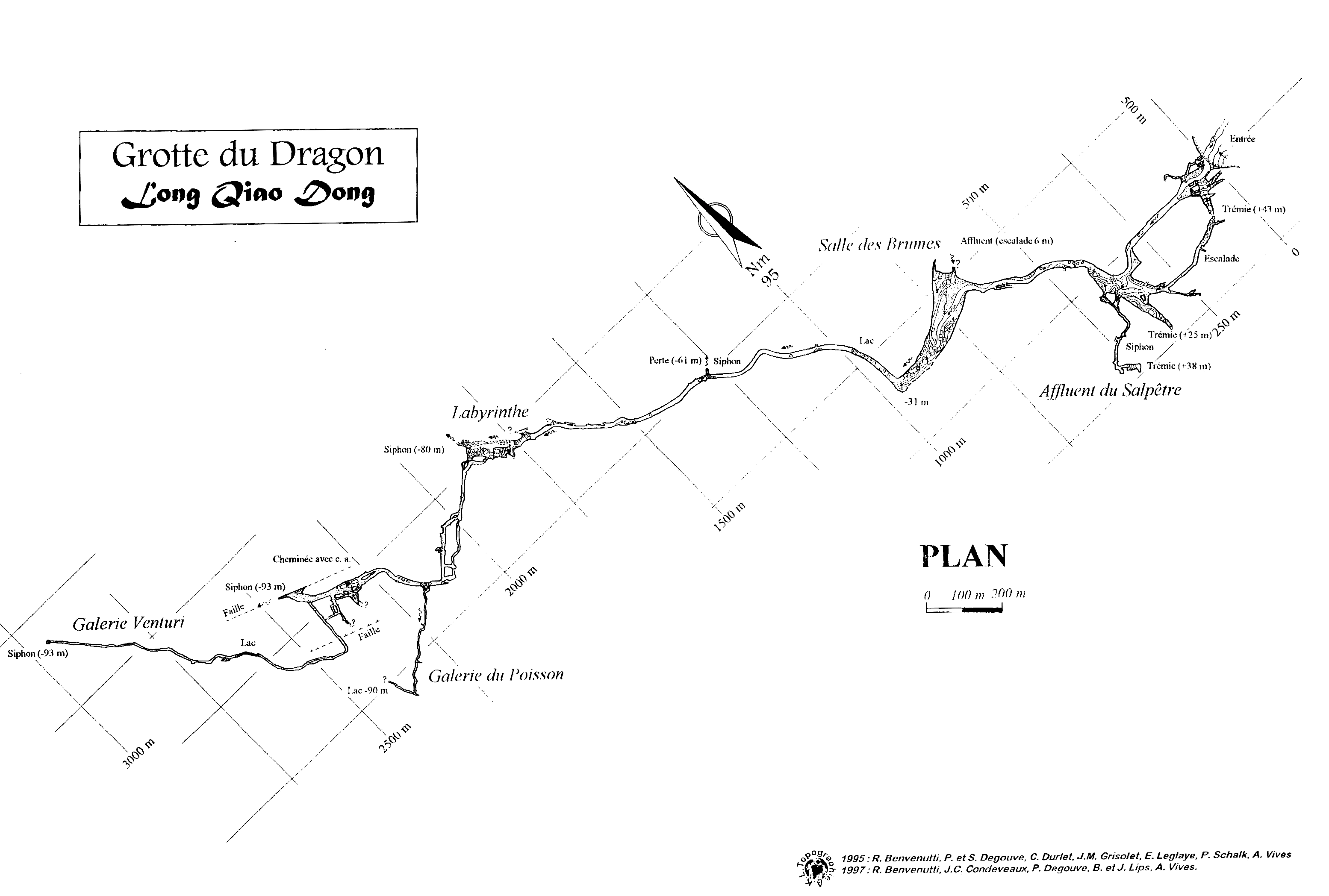 topographie Longqiaodong 龙桥洞