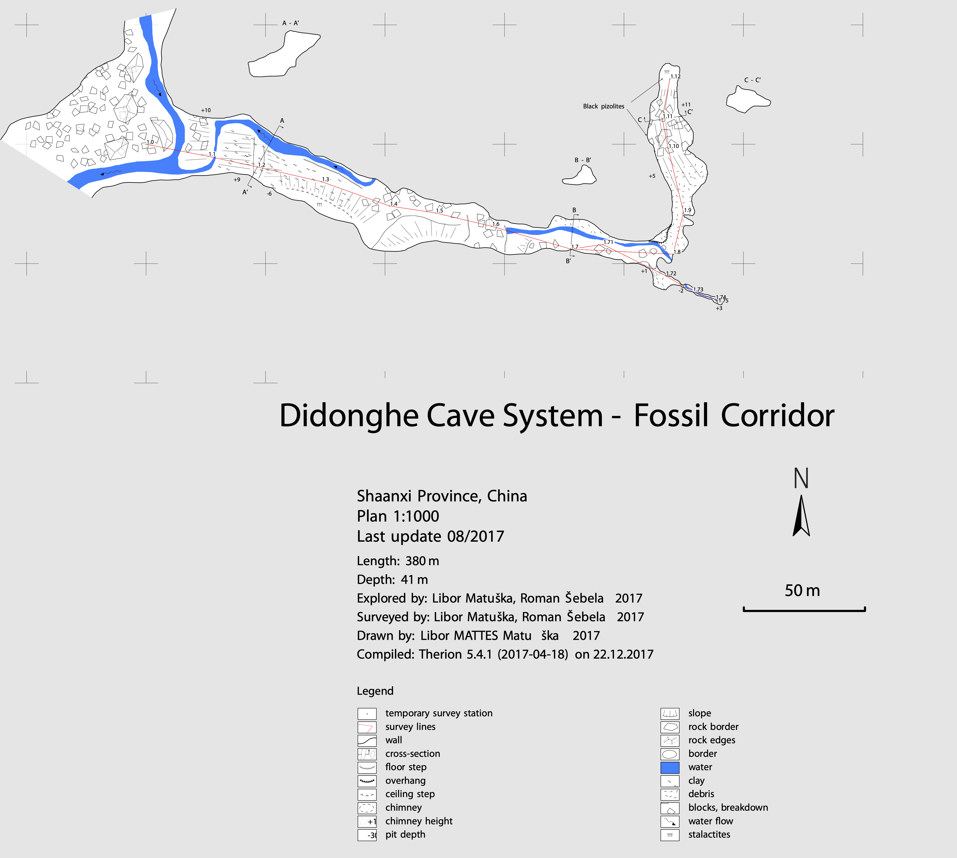 topographie Didonghe 地洞河