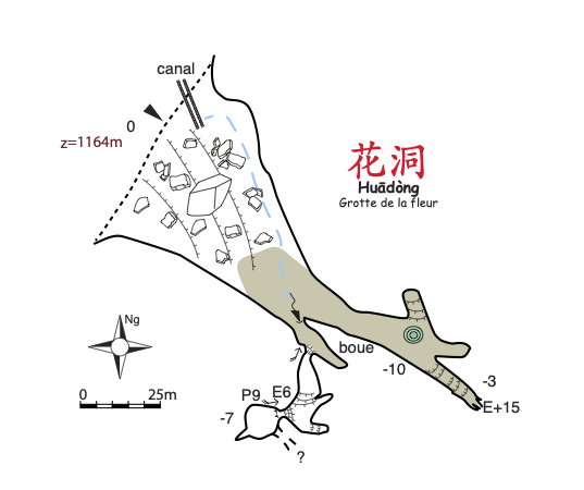 topographie Huadong 花洞