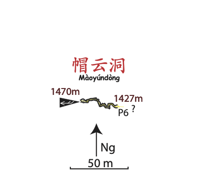 topographie Maoyundong 帽云洞