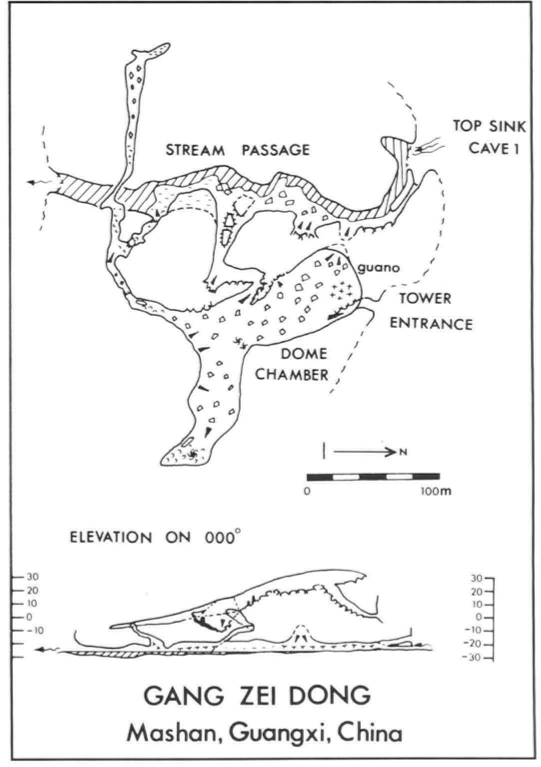 topographie Gangzeidong 1 