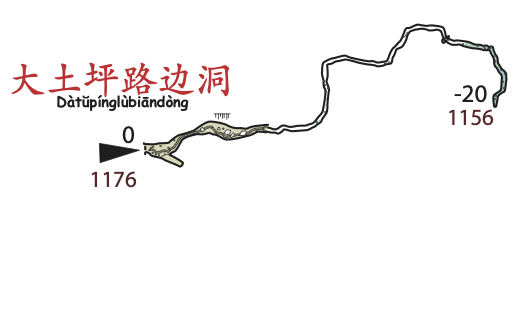 topographie Datupinglubiandong 大土坪路边洞