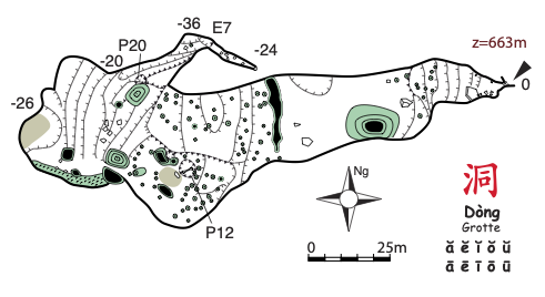 topographie Xiangliuwan 香柳湾