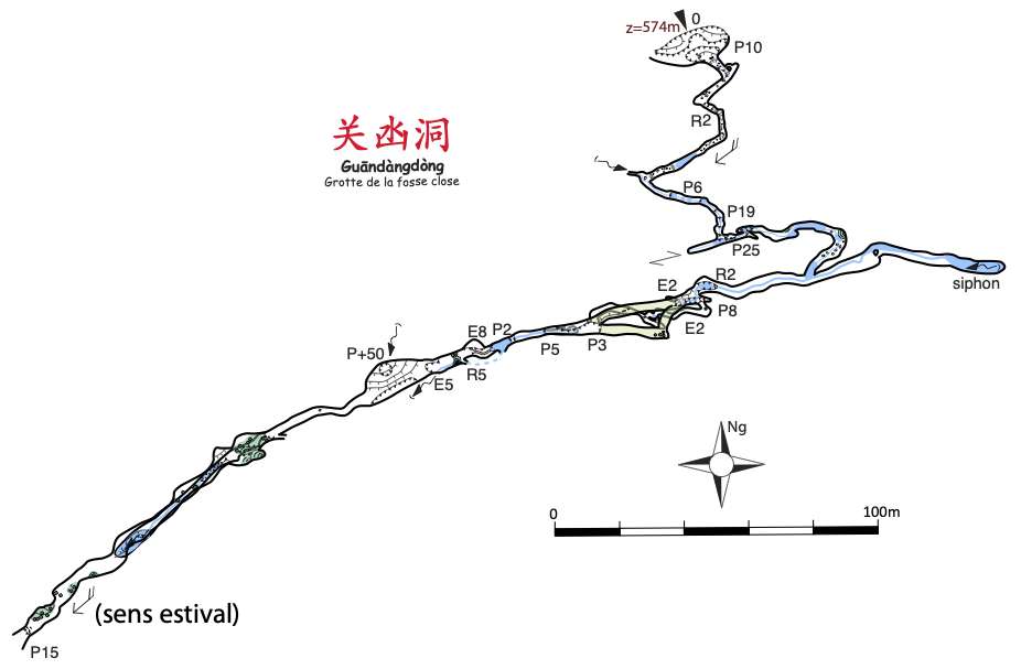 topographie Guandangdong 关凼洞