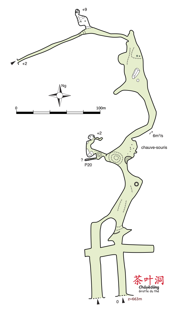 topographie Chayedong 茶叶洞