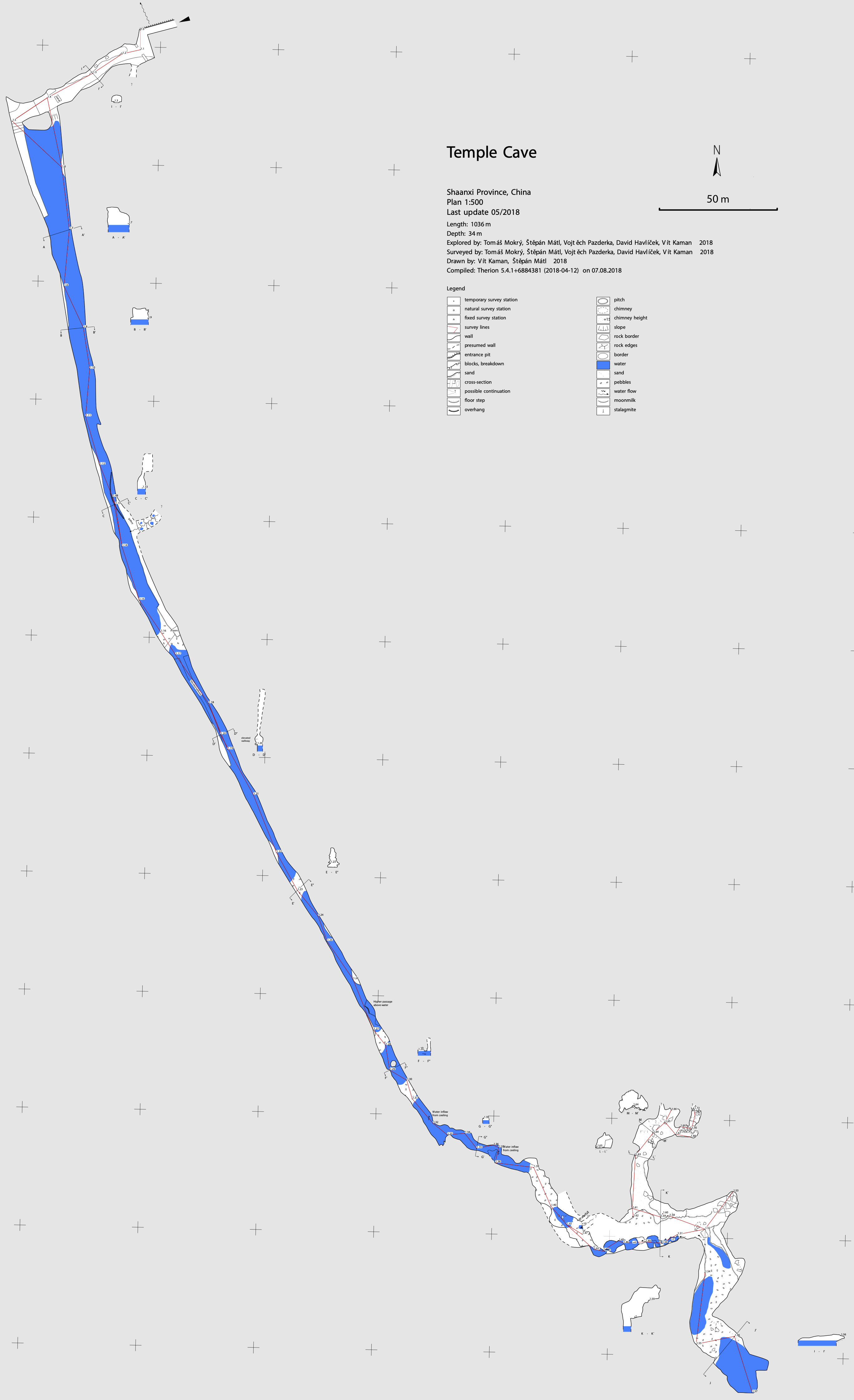 topographie Guanyindong 观音洞