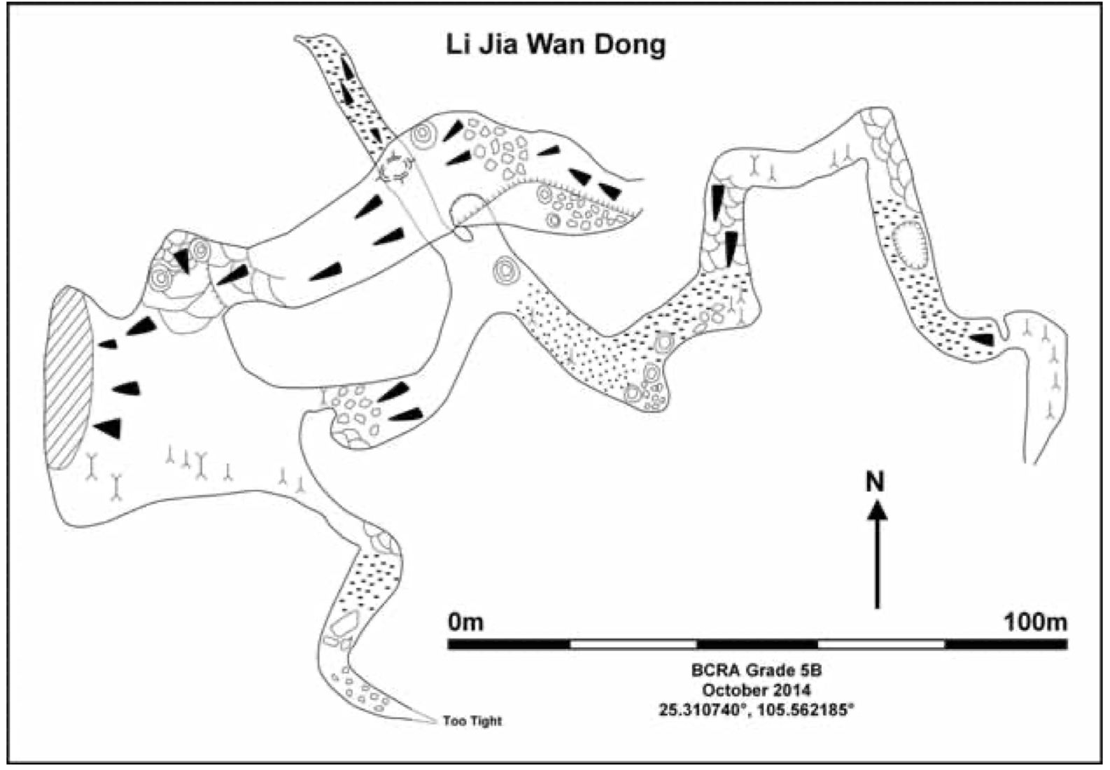 topographie Lijiawandong 