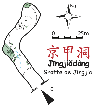 topographie Jingjiadong 京甲洞