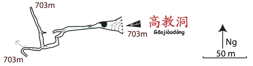 topographie Gaojiaodong 高教洞