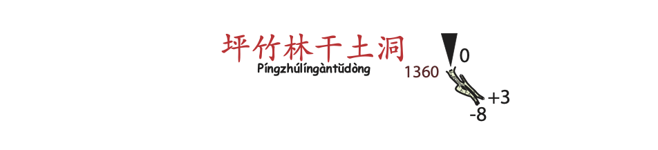topographie Pingzhulingantudong 坪竹林干土洞
