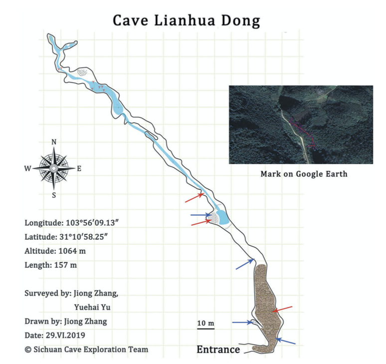 topographie Lianhuadong 