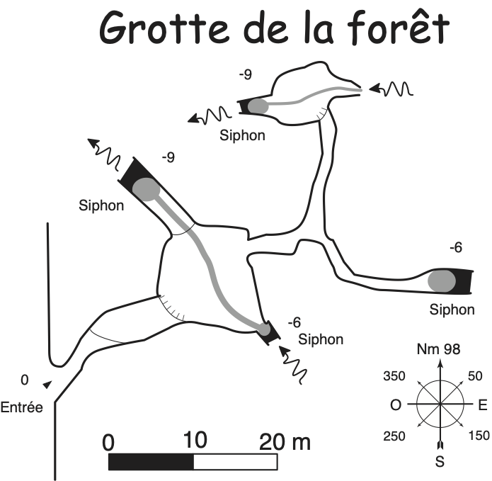 topographie Senlindong 森林洞