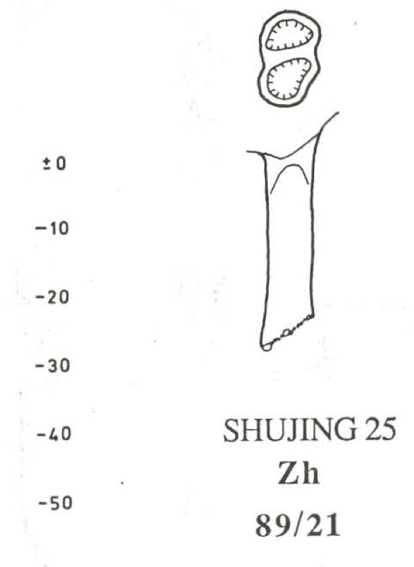 topographie Shujing 25 竖井25