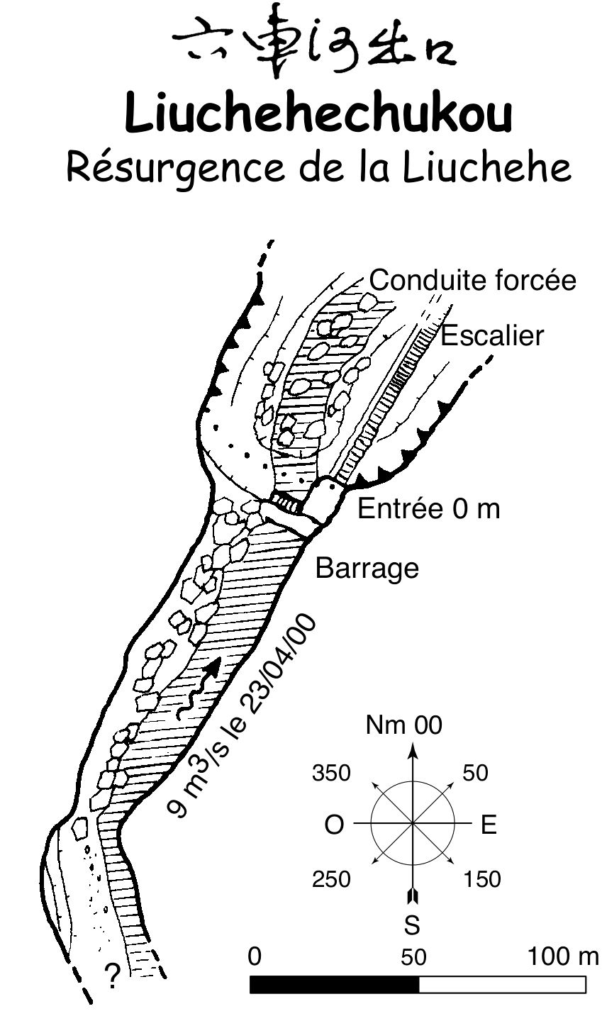 topographie Liuchehechukou 