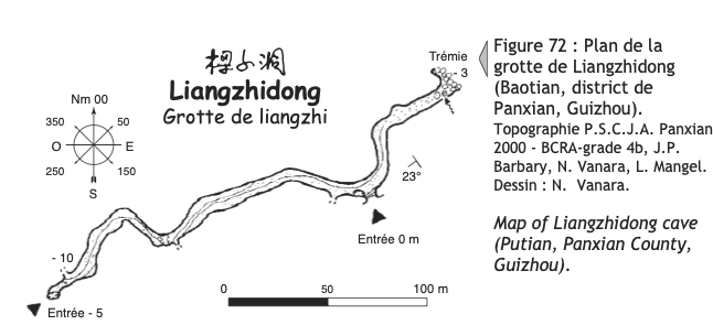 topographie Liangzhidong 