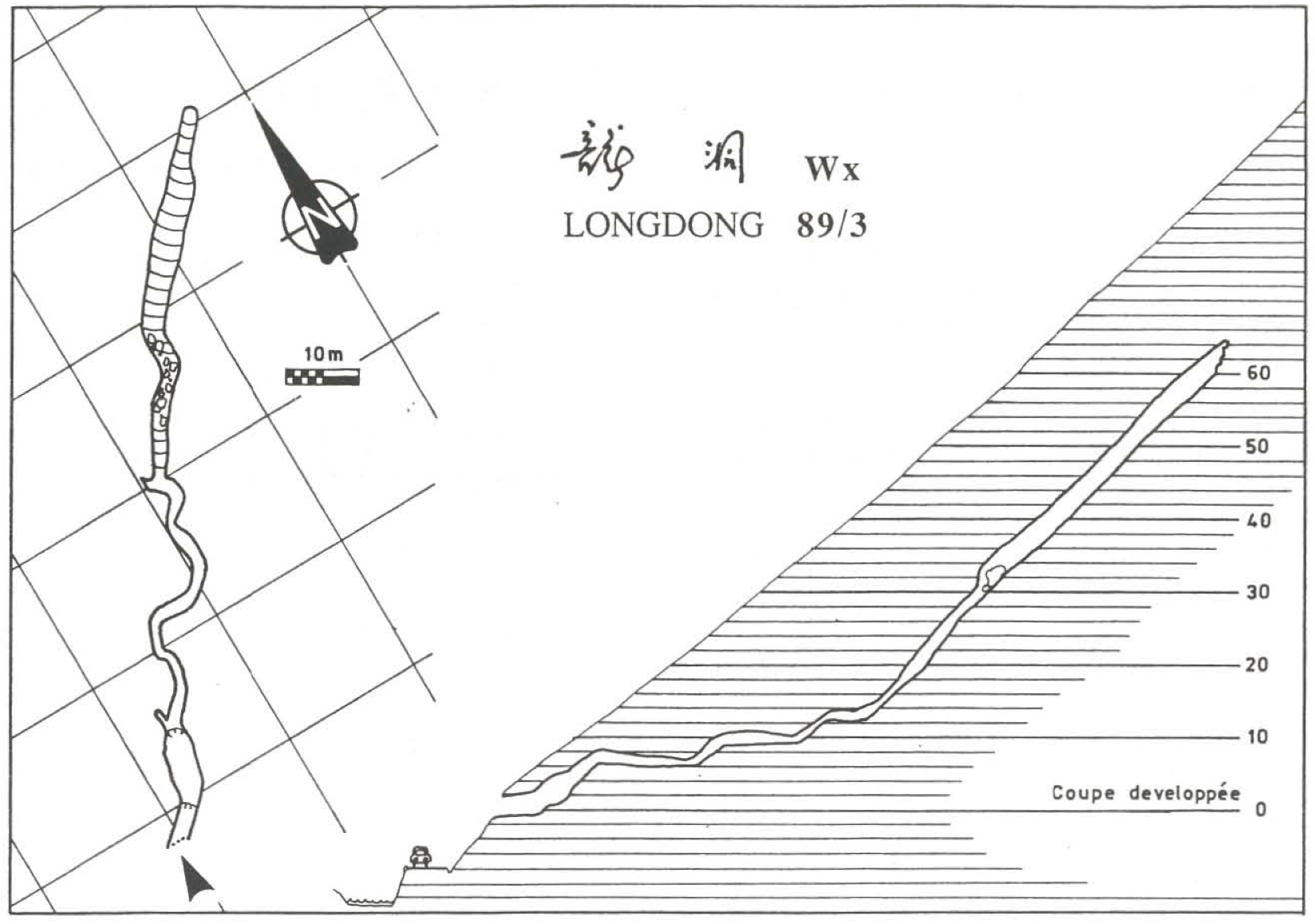 topographie Longdong 龙洞