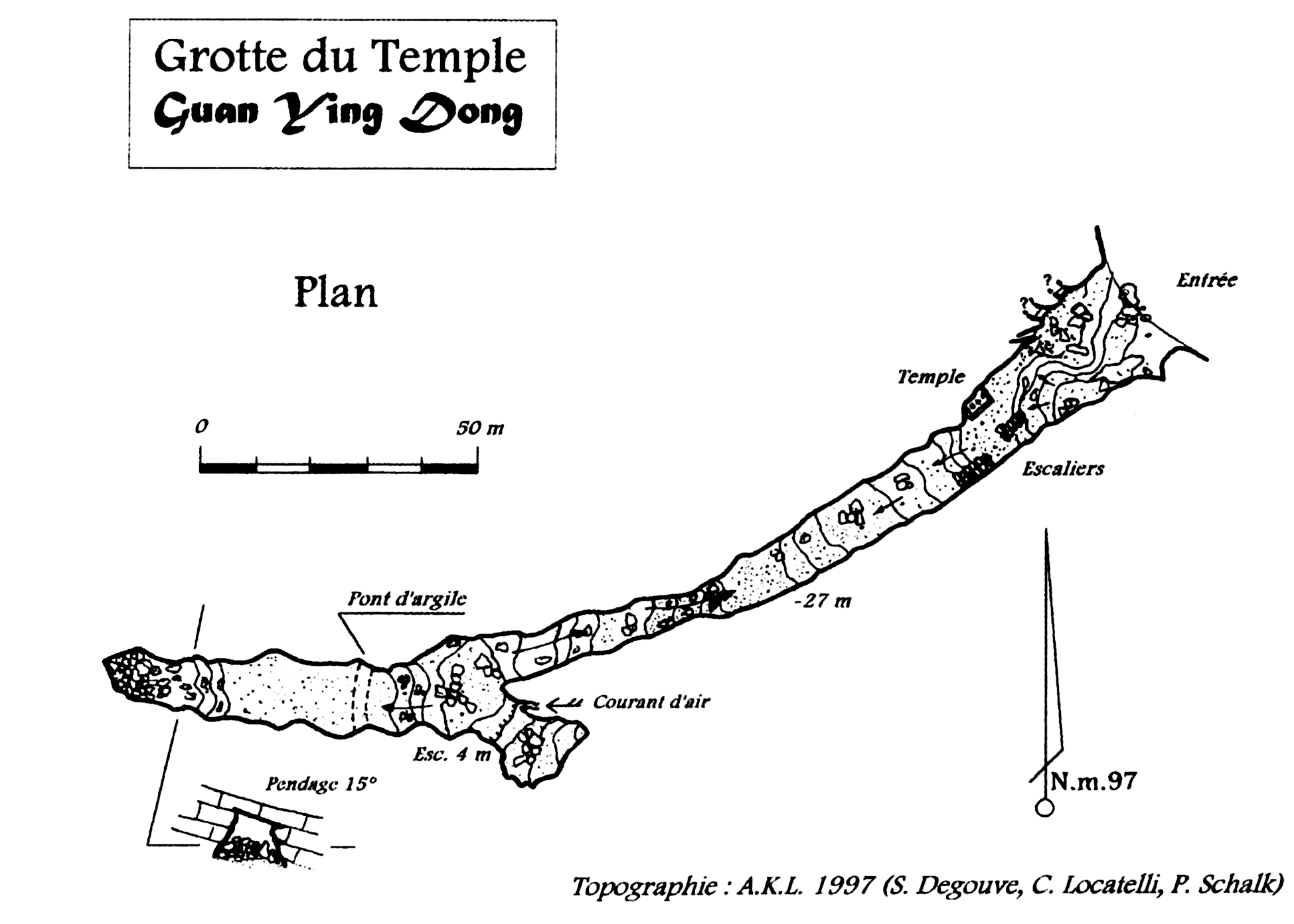 topographie Guanyindong 观音洞