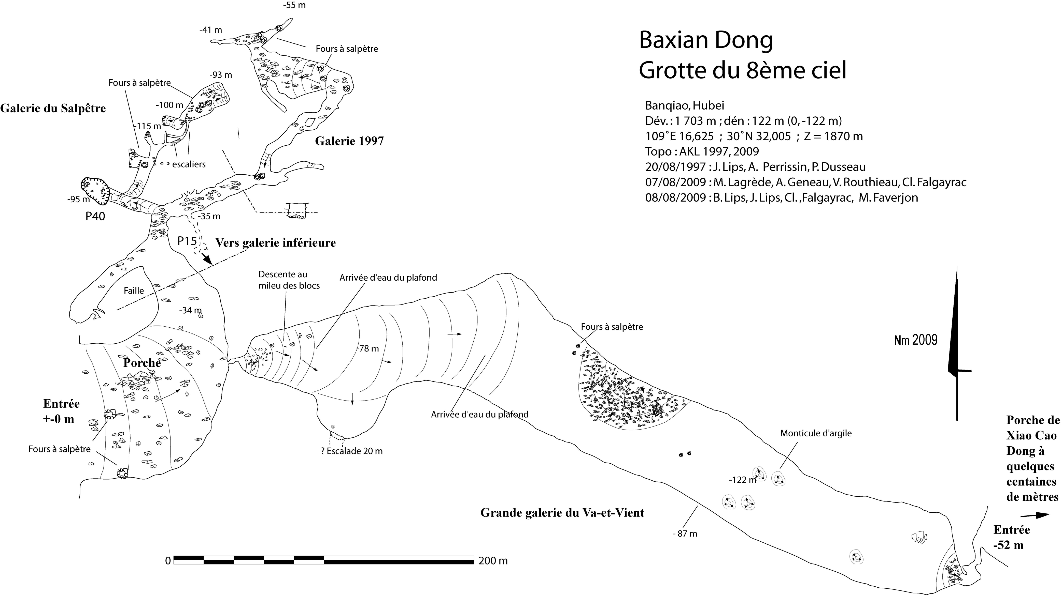 topographie Baxiandong 八乾洞