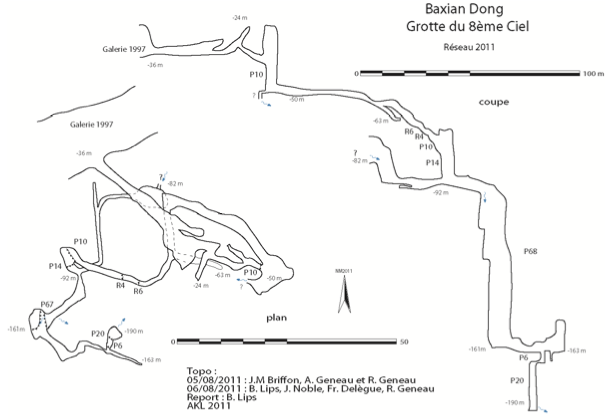 topographie Baxiandong 八乾洞