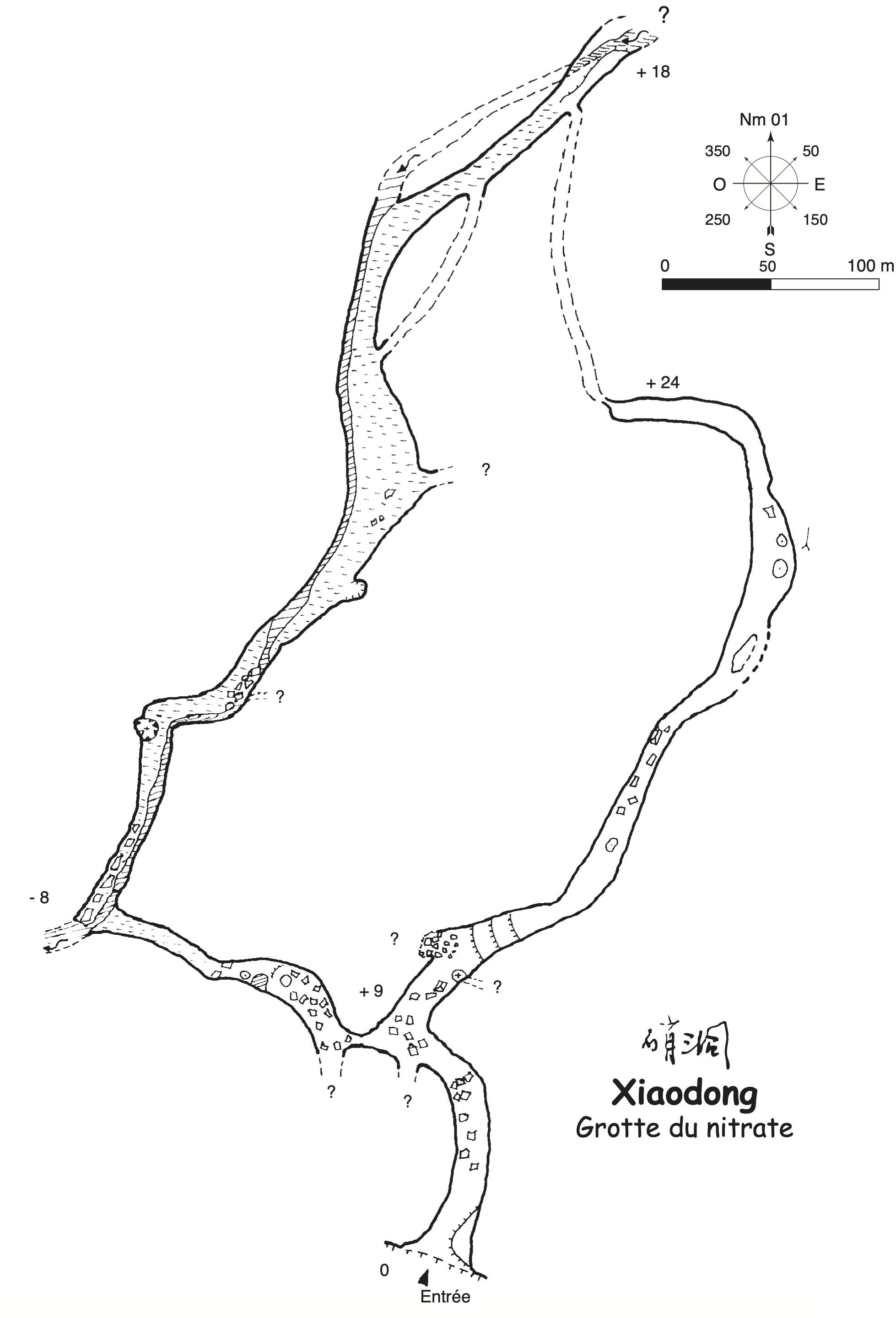 topographie Xiaodong 硝洞